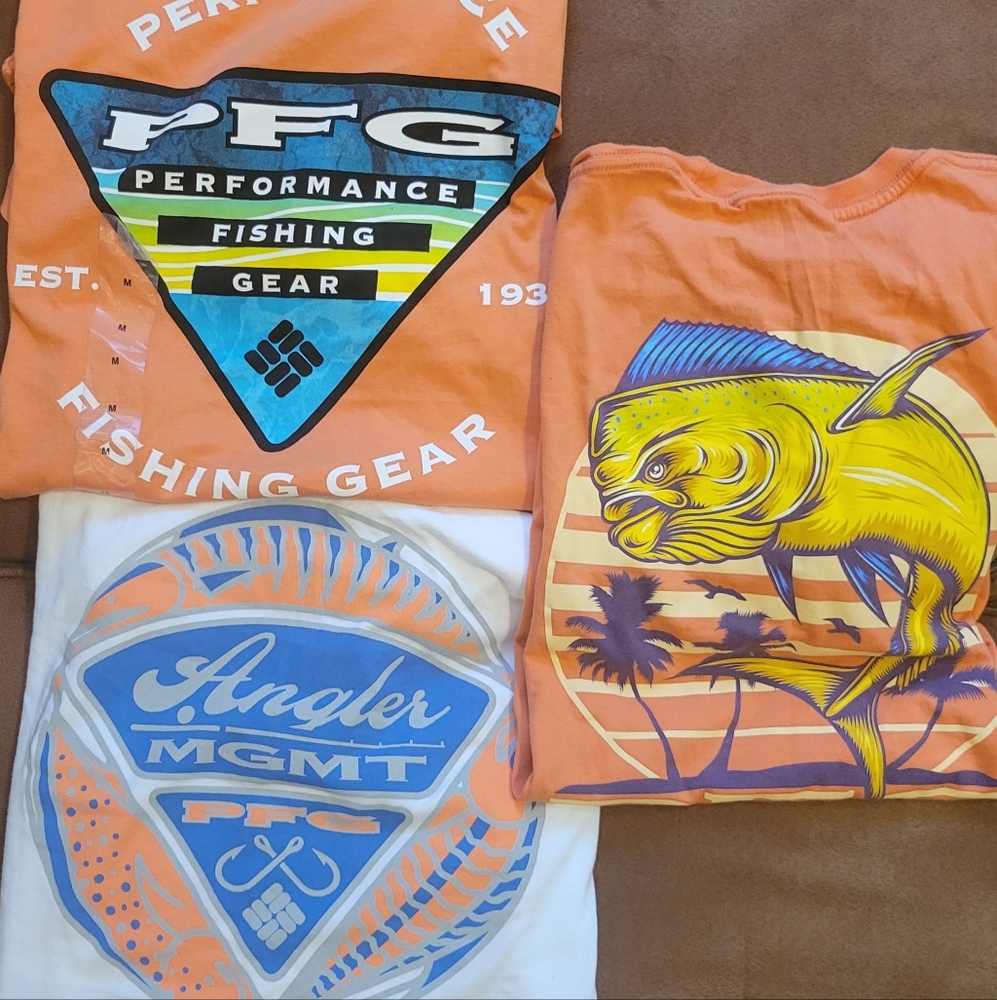3 Columbia shirts